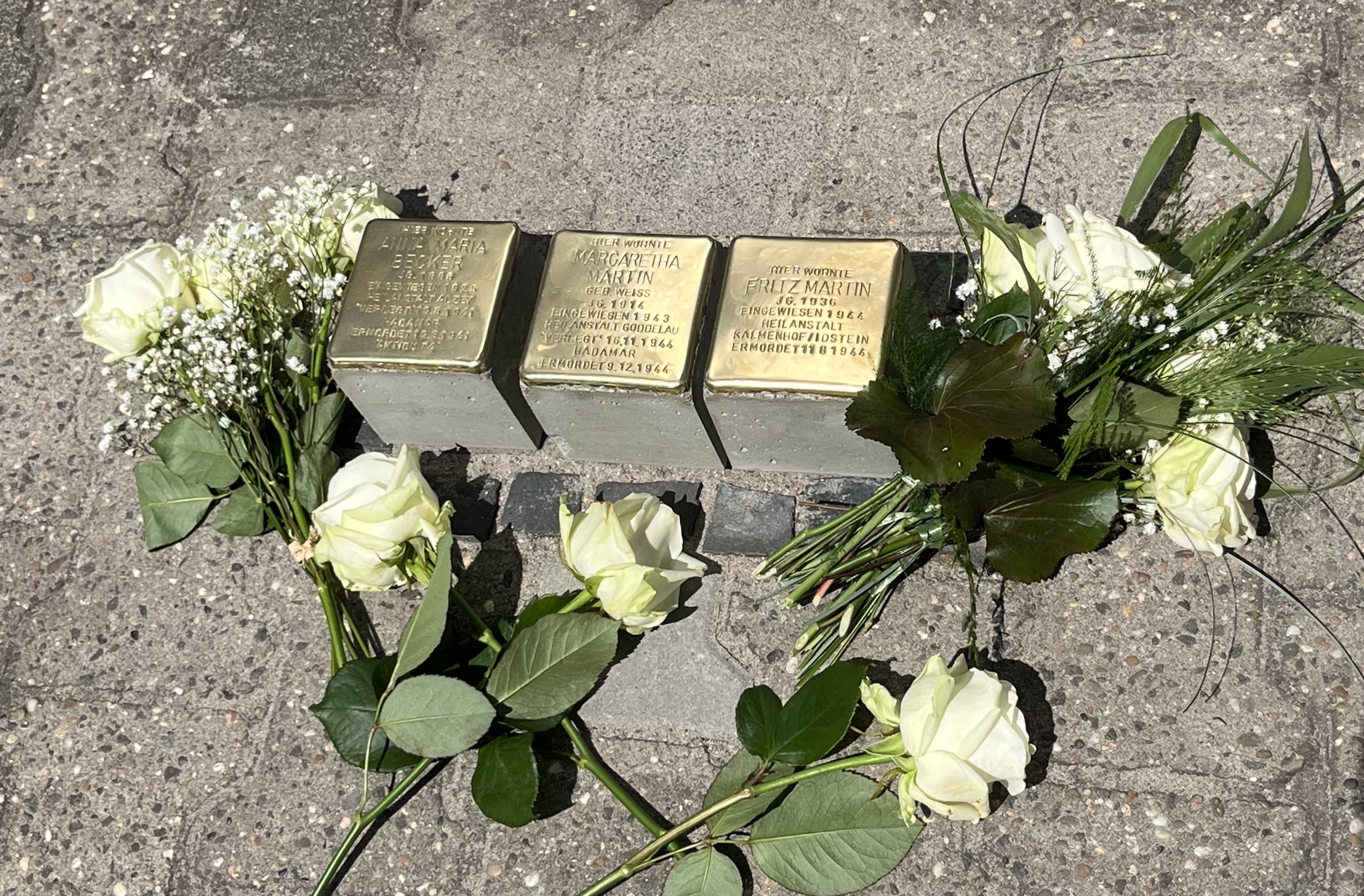 Rückblick auf die Stolpersteinverlegung am 20. Mai 2025